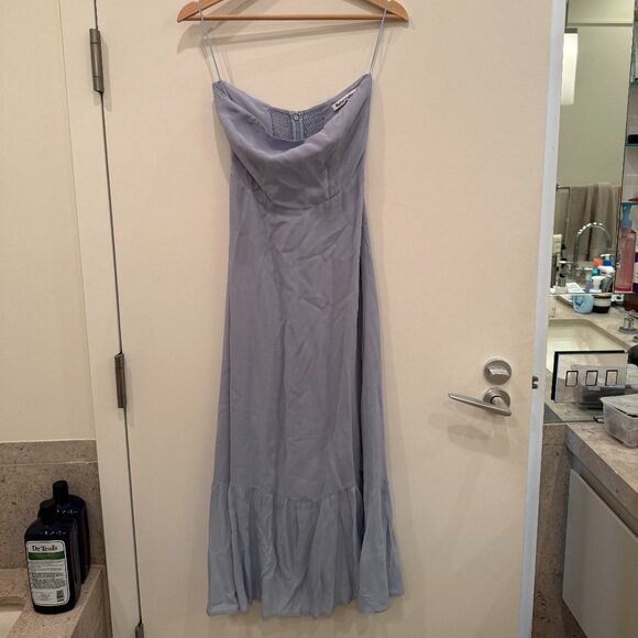 Reformation Arta Dress, Size 0, Color: Mineral - Picture 5 of 5